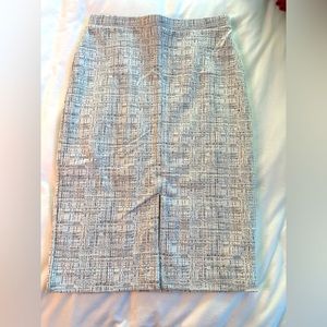 Ann Taylor pencil skirt with front slit. S. Tags attached